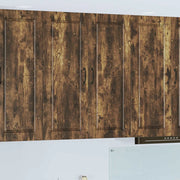 Armadietto a muro PORTO Rovere fumé 80 x 31 x 100 cm