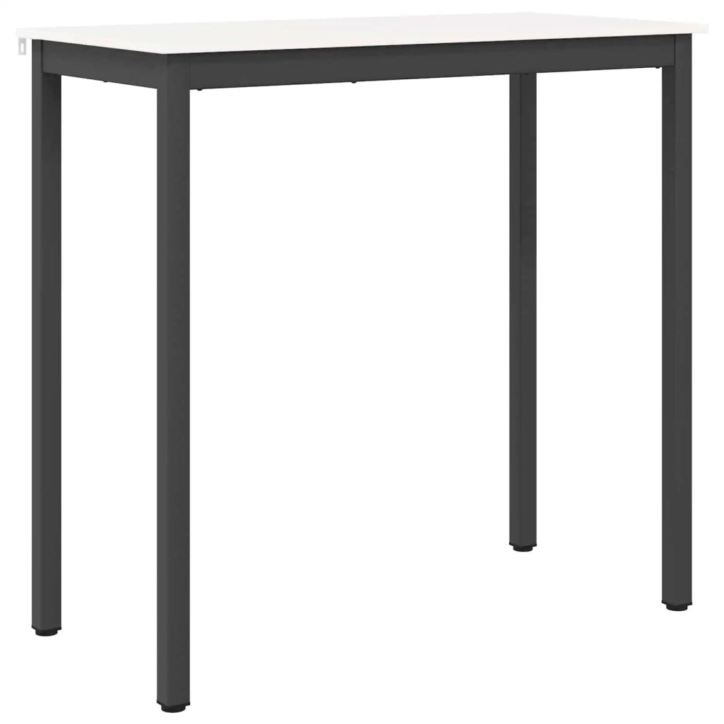 Tavolo da bar Bianco 110 x 55 x 105 cm Pino massello 892804