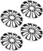 Wieldoppen 14 Pollici - Protettivi - Stile Moderno - Leggeri - Adattamento Universale - Plastica ABS Duratura - Copri Pneumatici