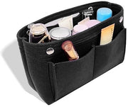 Organizzatore di Tasca per Borse, Borsa Interna per Borse, Organizzatore di Borsa 24 (L) x 8 (B) x 15 (H) cm, Tasca Multifunzione con Compartimenti Vari