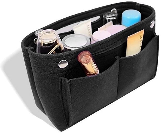 Organizzatore di Tasca per Borse, Borsa Interna per Borse, Organizzatore di Borsa 24 (L) x 8 (B) x 15 (H) cm, Tasca Multifunzione con Compartimenti Vari