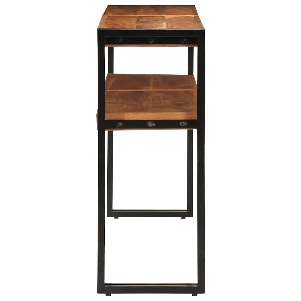 Tavolo Consolle 150x30x75 cm in Legno Massello di Acacia 321103