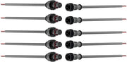Connectori acqua-resistenti 3-polghi 5 coppie maschio/femmina 3-trasformatore con cavo di 18 AWG per estensione di LED-strip
