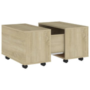 Tavolino da salotto | Tavolino da caff¨¨ | Tavolino da Soggiorno Rovere Sonoma 60x60x38 cm Legno Multistrato