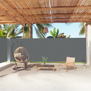 Tenda da Sole Laterale Retrattile-Tenda parasole per balcone Antracite 200x1000 cm 110769