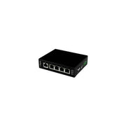 Startech.com switch di rete commutatore industriale gigabit ethernet a 5 porte non gestito - guide din / montabile a parete - IES51000