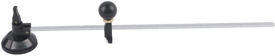 Circolatrice per Vetro a 6 Ruote - Cricotera per Vetro - Morsetto di Flessibilità - Dimensione Massima 80cm - Resistente ai Colpi - Facile da Usare - Cricotera per Vetro Circolare