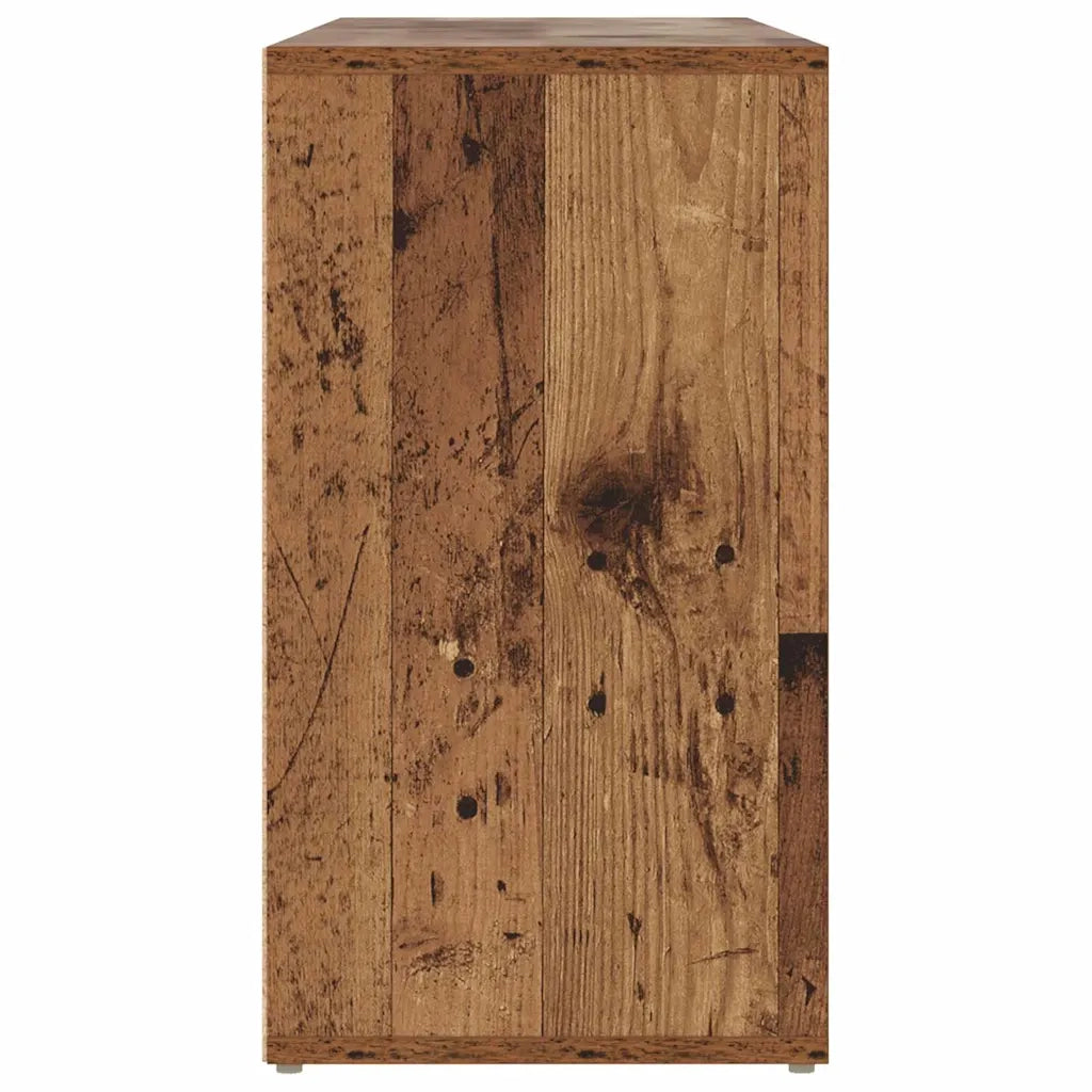 Panca per scarpe-Sgabello-Panca da Corridoio Legno vecchio 103 x 30 x 54,5 cm