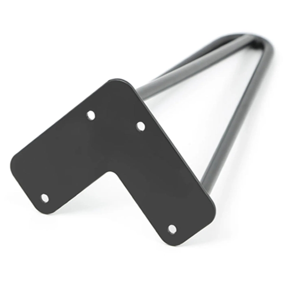IDMarket - Set di 4 gambe a perno da 40,5 cm per tavolo di design industriale