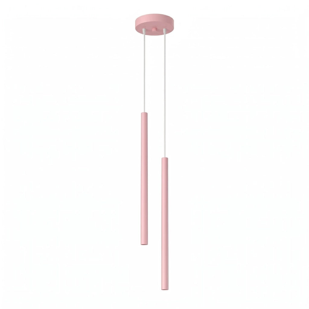 Lampada a sospensione PASTELO 2 rosa