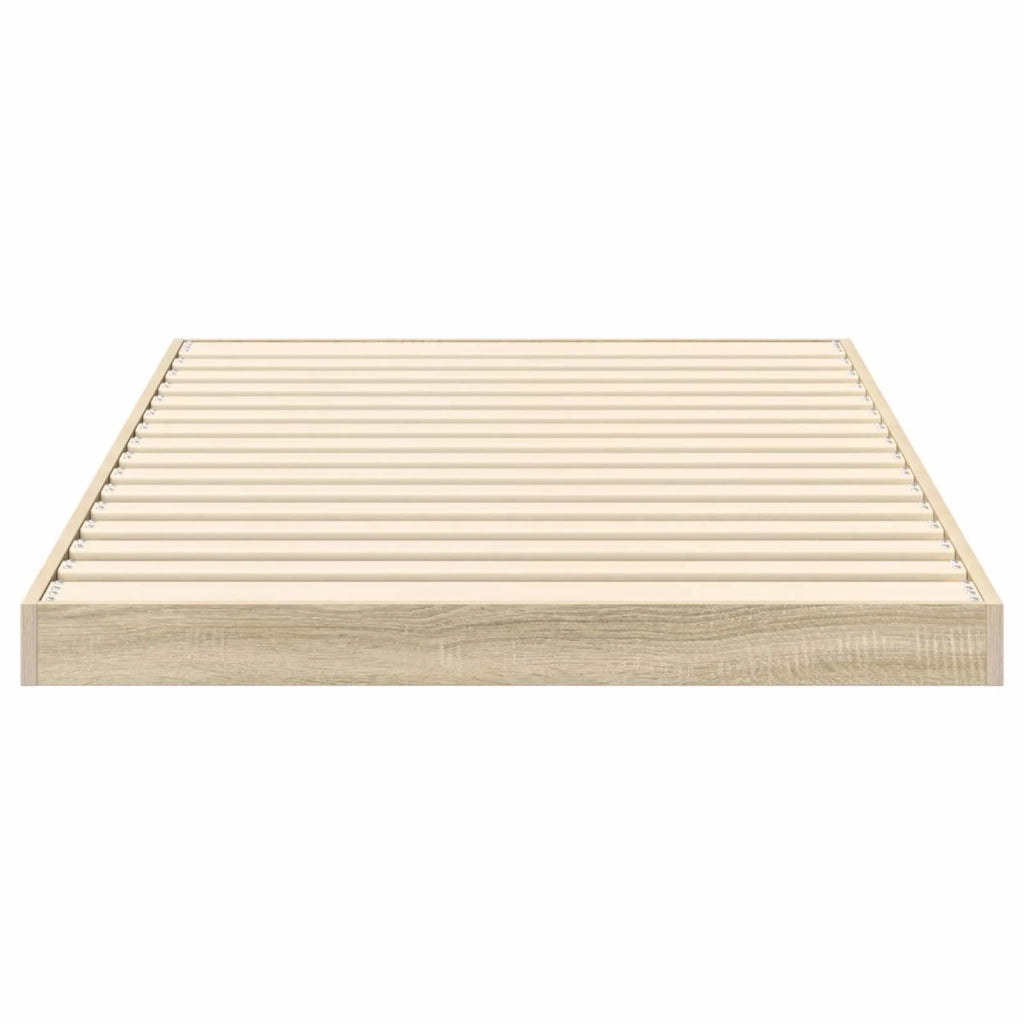 Struttura letto a terra Sonoma 75 x 190 cm Legno multistrato 893518