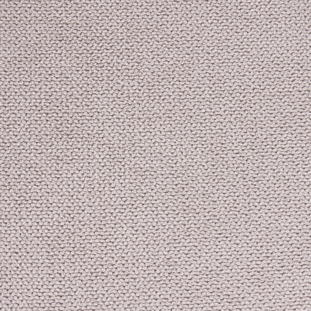 Pouf rettangolare in tessuto color tortora, stile retrò, per soggiorno, con gambe in legno