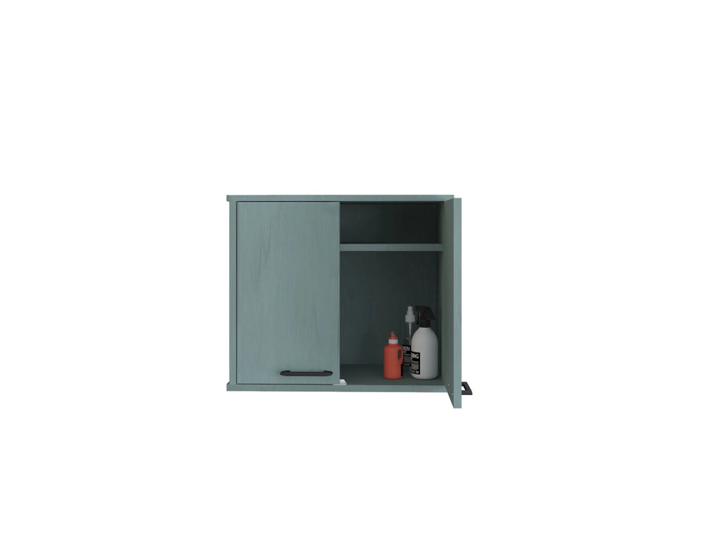 Pensile Smeraldo 60x34x52 cm in PVC Verde Scuro