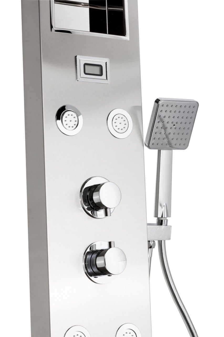 Colonna doccia idromassaggio pannello multifunzione