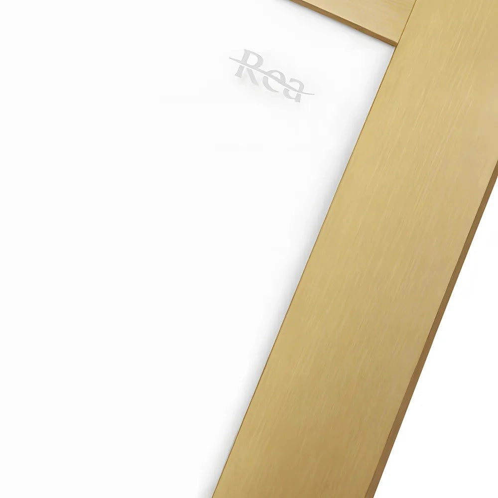 Cabina Doccia Rea City 90x90 Gold con piatto doccia Savoy