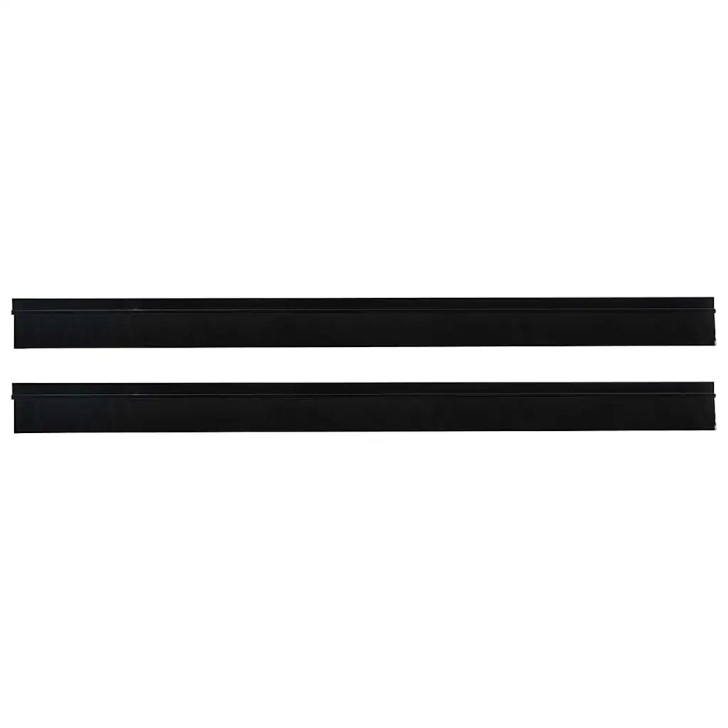 Spazzole per porte autoadesive 2 pz Nero 100 cm CFW1781386