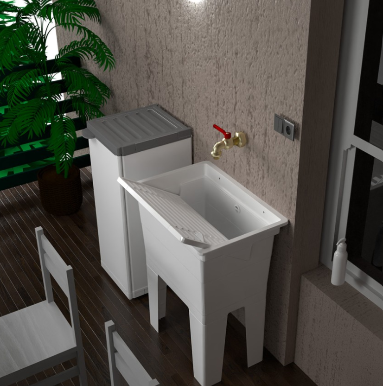 Lavatoio in pp monoblocco mongardi 7851c98