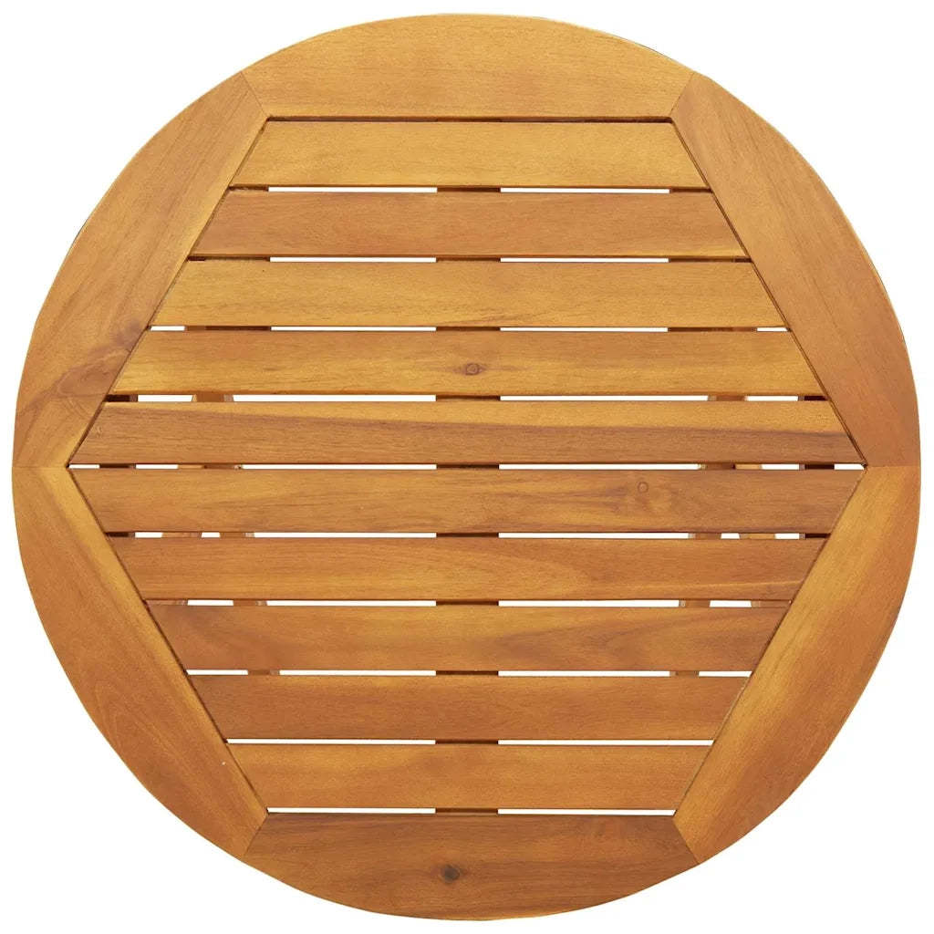 Set bistrot 3 pcs Olio Naturale Legno di Acacia Massello 4105512