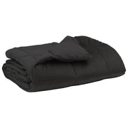 Piumone | Duvet Completo Annuale Antracite 200 x 200 cm Microfibra