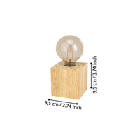 Lampada Da Scrivania Contemporanea Prestwick 2 1 Luce Legno Marrone