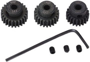 Set di ingranaggi per motore 48P - 20T/22T/24T - Installazione semplice - Resistente all'ossidazione - Adatto per 1/10 modelli RC - Materiale di alta qualità - Ingranaggi