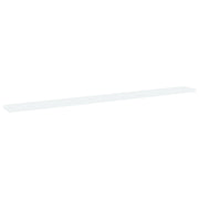 Ripiani per Libreria 4 pz-Scaffale per Libri Bianchi 100x10x1,5cm Legno Multistrato
