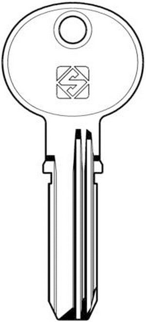 chiavi punzonate silca art. te7 olc gr.6 cod:ferx.43742