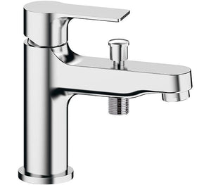 Miscelatore monocomando lavabo/vasca con deviatore integrato, senza kit doccia