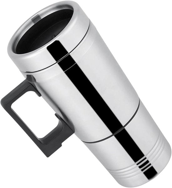Cuppa Elettrica Viaggiatore 300ml 12V/24V - Bevande Elettrica Riscaldante in Acciaio Inossidabile