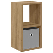 Comodino | Armadio da Notte | Mobiletto da notte con cassetto Rovere artigianale 25,5 x 22 x 49,5 cm