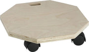 Trasportatore ottico - capacità di carico 80 kg - 280 x 280 mm - trasportatore di mobili - ruote KS
