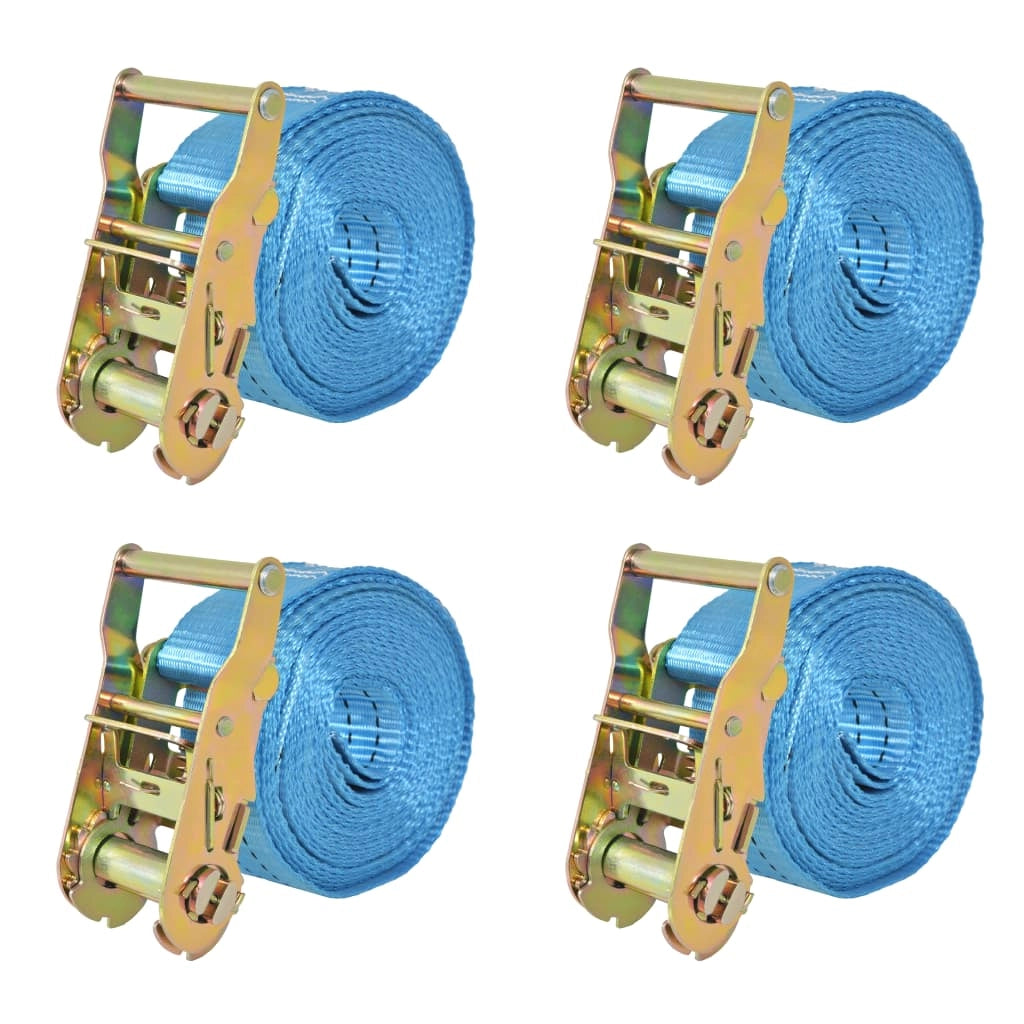 Set di 4 cinghie di fissaggio 2 tonnellate 6 m x 38 mm blu 02_0003535