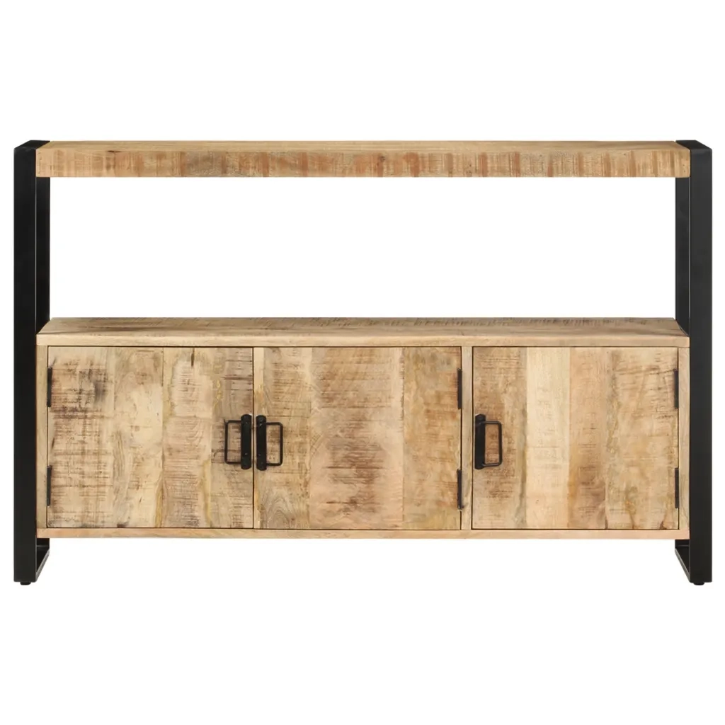 Armadietto 120x30x75 cm in Legno Massello di Mango 247923