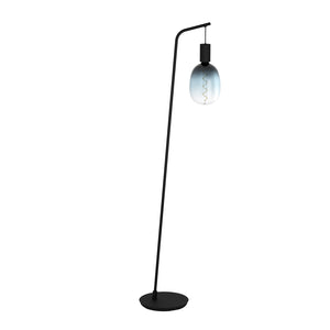 Piantana Vintage Cranley Acciaio Nero 1 Luce E27