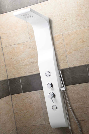 Colonna doccia idromassaggio pannello multifunzione