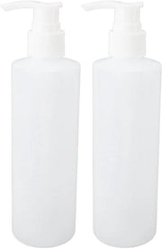 Dispensatore di sapone 250 ml - Dispensatore di sapone riutilizzabile - Dispenser di sapone - Olio per massaggi/Dispenser di sapone - 2 pezzi - Dosaggio efficiente - Dispenser di sapone con pompa