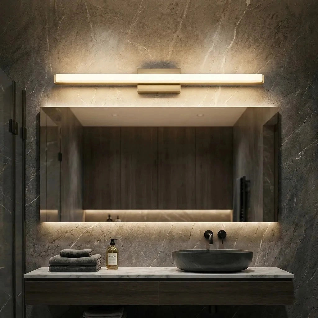 Lampada Da Parete Led 80cm APP1853-1W Brush Gold