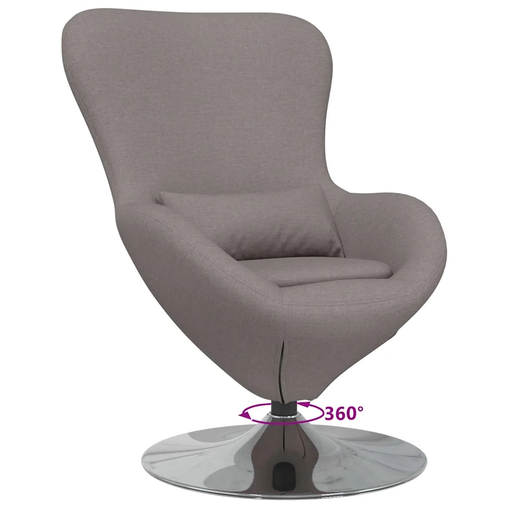 Poltrona | Sedia Relax uovo Talpa 63 x 73 x 90 cm Tessuto