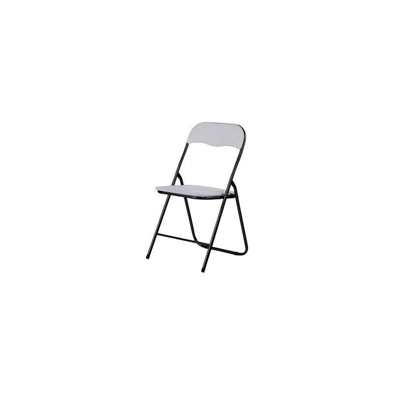 SEDIA PIEGHEVOLE POLO NERO/BIANCO- 6,0 pz