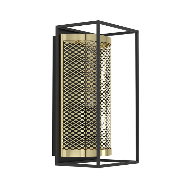 Applique Vintage Nohales Acciaio Nero 1 Luce E27