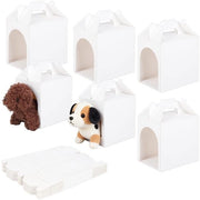 Cadeaudozetti in Cartone da 40 pezzi - Cadeaudozzi con Coperchio - Pacchetto in Bulk - 12 x 10 x 16 cm - Ideali per Decorazioni di Festa