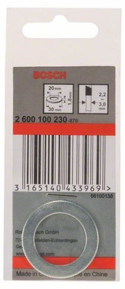 2600100230 - Anello riduttore per lame per sega circolare 30 x 20 x 1,8 mm