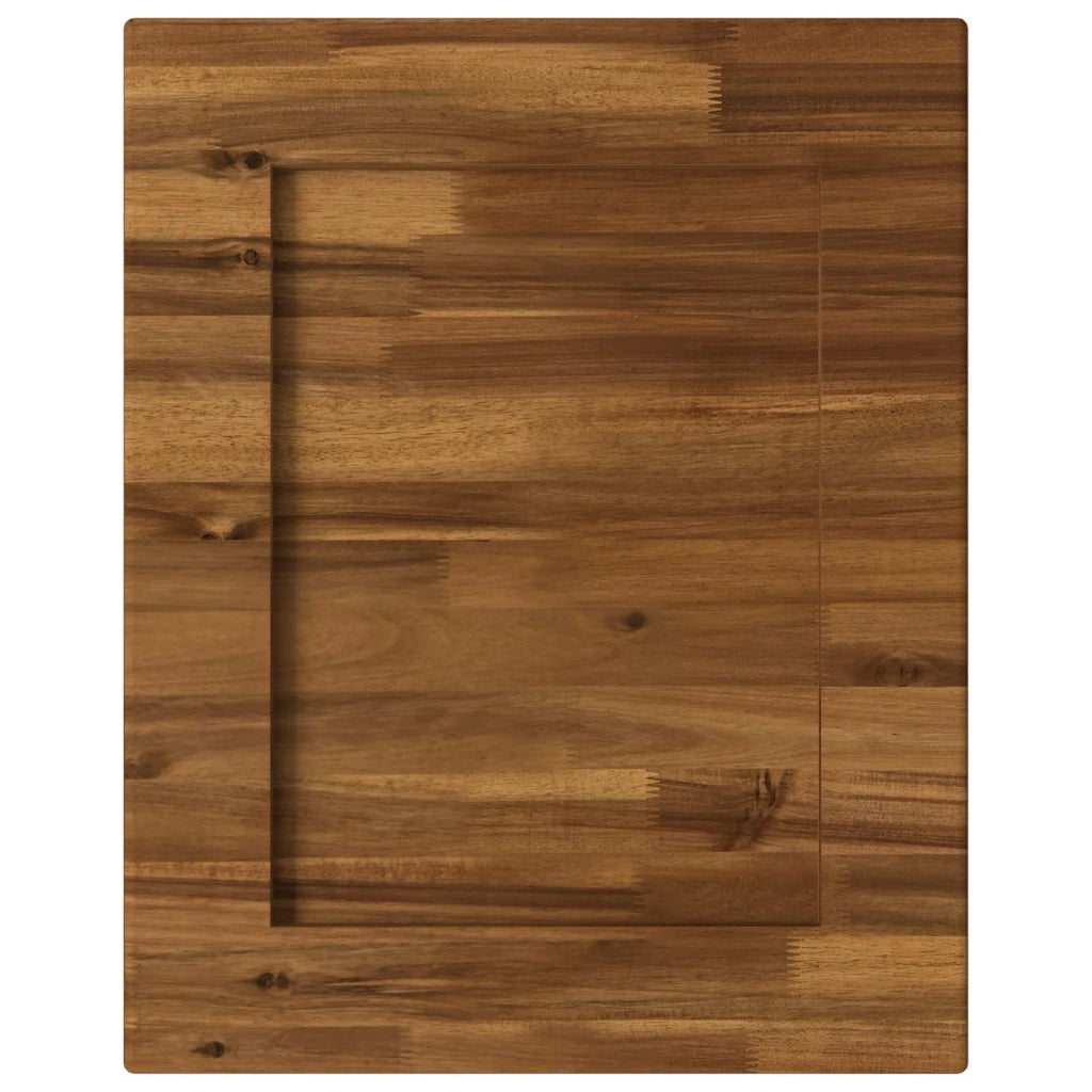 Piano del Tavolo Rettangolare 50 x 50 x 3,5 cm Quadrato 938228