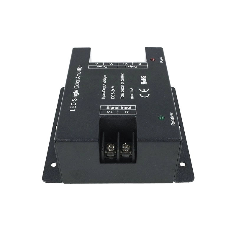 Amplificatore PWM High Speed Power Amplifier Per Striscia Bobina Led 5V 12V 24V 16A Mono Colore 1 Canale AP101