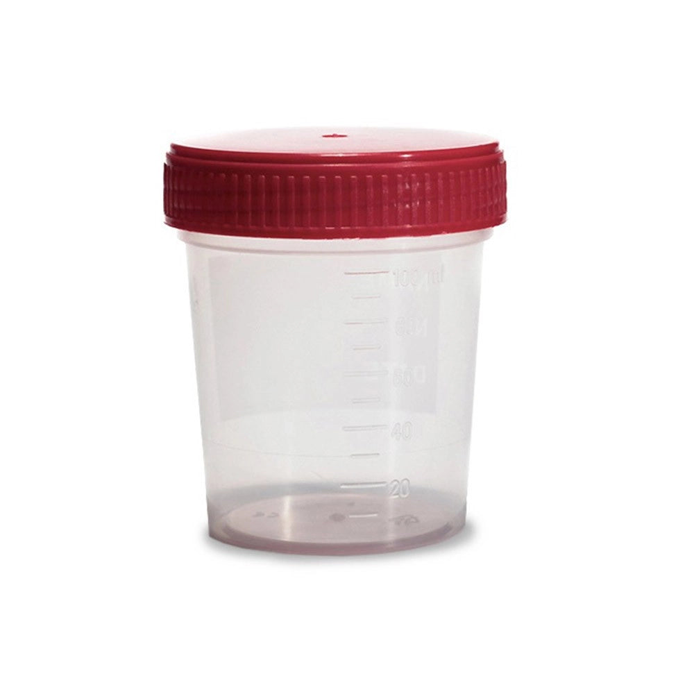 Contenitore in Plastica con Tappo a Vite Formato: 120 ml