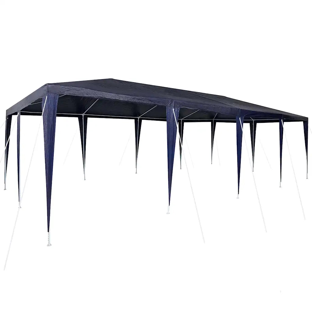 Tenda Party Blu 800 x 400 x 266 cm Polietilene e Acciaio 42003438