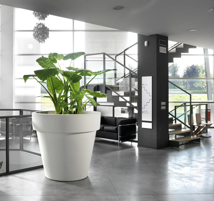 Vaso Ø140x128 cm in Polietilene Standard One 140 Bianco