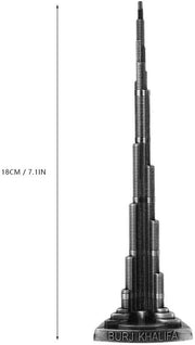 Modellino Burj Khalifa - Materiale Leggeri - Decorazione Camera da Studio - Arte e Artigianato - Home Office - Resistenza al Contatto