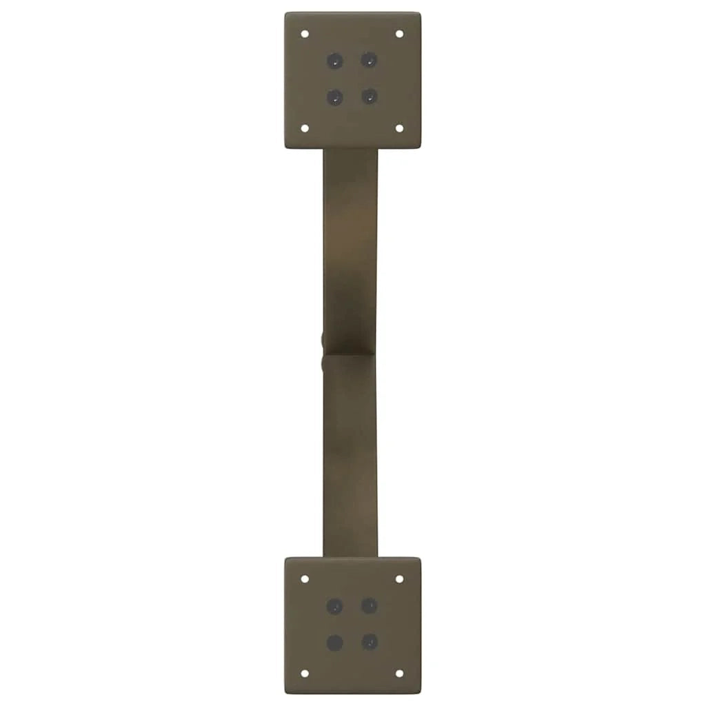 Set di 2 gambe per tavolino a forma di X 60 x 30 cm supporto robusto design moderno acciaio naturale 02_0057158