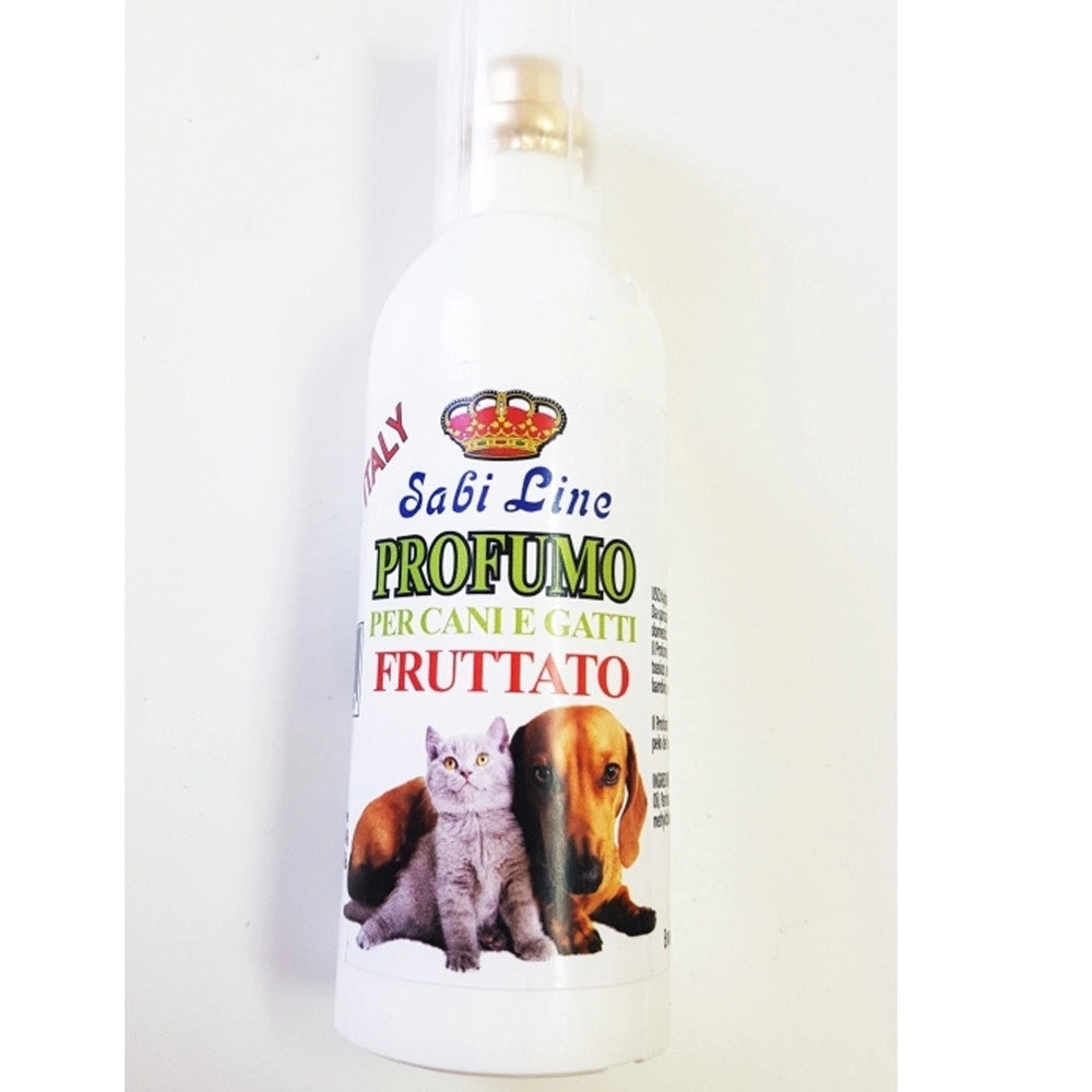 Trade Shop - Profumo Deodorante Frutta Spray Per Cani Gatti 100ml Deodorante Animali -